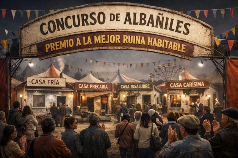 Concurso de albañiles